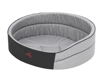 Hundebett "Oval" ,Farbe Esche Ekolen